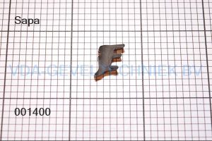 Sapa insteekrubber 14 B 71R506 SE (prijs per meter, minimale afname 10 meter)