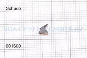 Schuco insteekrubber 16 284306/284826 (prijs per meter, minimale afname 10 meter)