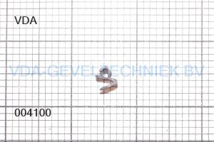 VDA buitendichting rubber 41 (prijs per meter, minimale afname 10 meter)