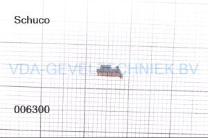 Schuco glasdichting rubber 63 224749(prijs per meter, minimale afname 10 meter)
