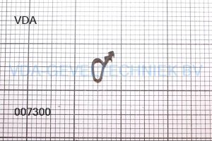 VDA middendichting rubber 73 (prijs per meter, minimale afname 10 meter)