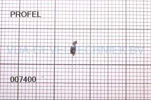 Profel dichting rubber 74 facetpaneel D694 (prijs per meter, minimale afname 10 meter)
