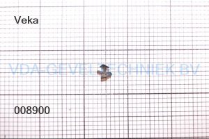 Veka buitendichting rubber 89 823600808 (prijs per meter, minimale afname 10 meter)
