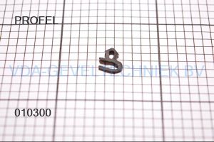 Profel buitendichting rubber D677( prijs per meter, minimale afname 10 meter)