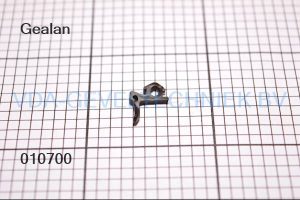 Gealan middendichting rubber 107 (prijs per meter, minimale afname 10 meter) uitlopend artikel