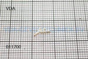 VDA middendichting rubber 117 (prijs per meter, minimale afname 10 meter)