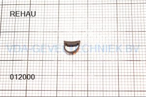 Rehau dichtingsrubber 120 964760 (prijs per meter, minimale afname 10 meter) uitlopend artikel