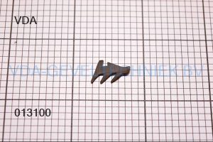 VDA insteekrubber 131 (prijs per meter, minimale afname 10 meter)