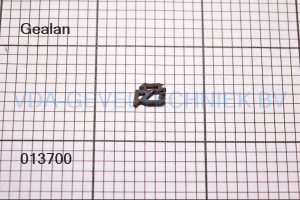 Gealan middendichting rubber 137 (prijs per meter, minimale afname 10 meter)