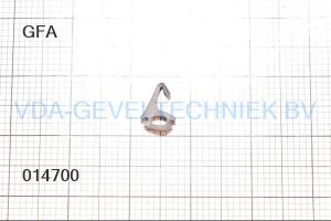 GFA middendichting rubber 147 (prijs per meter, minimale afname 10 meter)