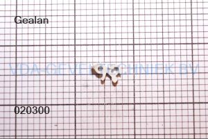 Gealan glasdichting rubber 315390 (prijs per meter, minimale afname 10 meter)