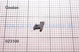 Gealan binnendichting rubber 817792S / S6750aB SW (prijs per meter, minimale afname 10 meter)