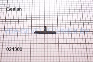 Gealan dichting rubber 318190 (prijs per meter, minimale afname 10 meter)