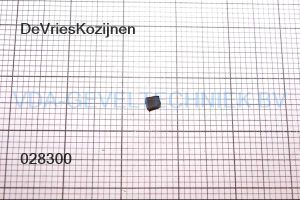 De Vries Kozijnen insteekrubber 283 DVK RGV040 (prijs per meter, minimale afname 10 meter)