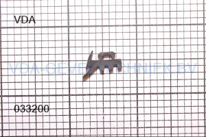 VDA glasdichting rubber 332 (prijs per meter, minimale afname 10 meter)