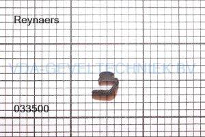 Reynaers akoestische dichting. (prijs per meter, minimale afname 10 meter)