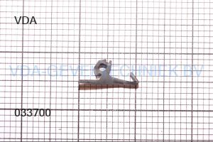 VDA middendichting rubber 337 (prijs per meter, minimale afname 10 meter)