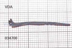 VDA dagkantdichting muuraansluiting rubber 347 (prijs per meter, minimale afname 10 meter)