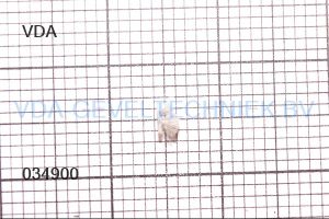 VDA mohair afdichting Type 349 (prijs per meter, minimale afname 10 meter)