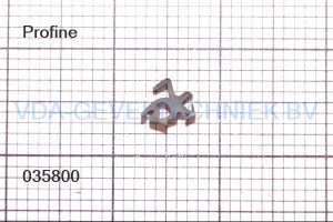 Profine glasdichting rubber 358 (prijs per meter, minimale afmeting 10 meter)