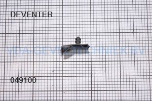 Deventer deuraanslagprofiel rubber S 5767 BS Zwart. Brandvertragend. (prijs per meter, minimale afname 10 meter)