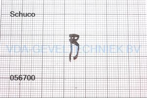 Schuco Glasdichting rubber 7-8mm 284840 (prijs per meter, minimale afname 10 meter)