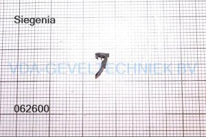 Siegenia insteekrubber PDPB0060-099010 KW 05 (prijs per meter, minimale afname 10 meter)