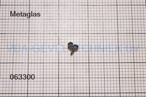 Metaglas aanslagdichting rubber 11761 (prijs per meter, minimale afname 10 meter)