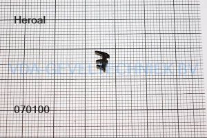 Heroal binnendichting rubber 7433 00 (prijs per meter, minimale afname 10 meter)