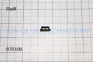 Reiff middendichting rubber  t.b.v. tuimelraam G-RE 3497 (prijs per meter, minimale afname 10 meter)