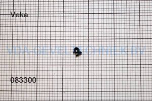Veka buitendichting rubber 117.003.0000.00 26401 (prijs per meter, minimale afname 10 meter)