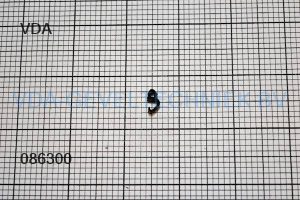 Brugman/Inoutic/Thyssen aanslagdichting rubber DRF4 14779 (prijs per meter, minimale afname 10 meter)