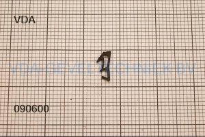 VDA kaderdichting rubber 906 (prijs per meter, minimale afname 10 meter)