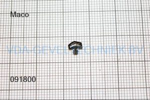 Maco kaderdichting binnendeurdichting  rubber PC1001 477394 (prijs per meter, minimale afname 10 meter)
