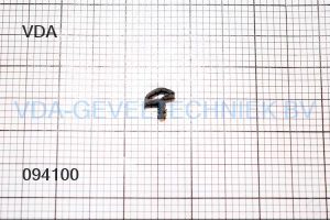 Kegaro dagkantdichting rubber 003.3 3 a 4mm (prijs per meter, minimale afname 10 meter)
