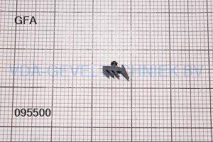 GFA ADTP-178 glasdichting zwart (prijs per meter, minimale afname 10 meter)