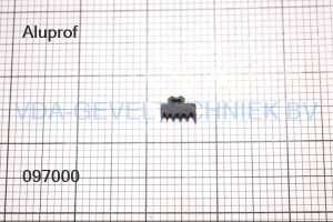 Aluprof beglazings rubber 4MM K120480 (prijs per meter, minimale afname 10 meter)