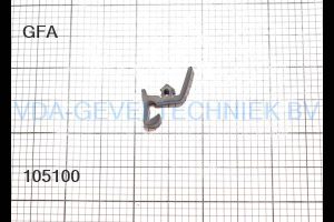 GFA profielrubber ADTP-1527 zwart (prijs per meter, minimale afname 10 meter)