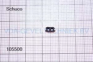 Schuco middendichting rubber 224563 (prijs per meter, minimale afname 10 meter)