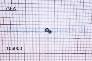 GFA  aanslagdichting rubber ADTP-1235 (prijs per meter, minimale afname 10 meter)