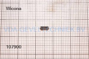 Wicona/Hydro aanslagdichting rubber W4010052 (prijs per meter, minimale afname 10 meter)