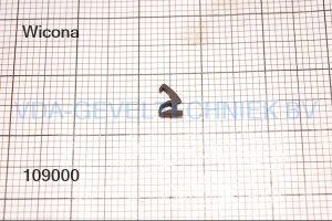 Wicona/Hydro insteekrubber W4010015 (prijs per meter, minimale afname 10 meter)