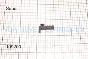 Sapa rubber dichting RU902172 (prijs per meter, minimale afname 10 meter)