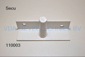 Montage beugel t.b.v. veiligheidsbeugel wit