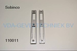 Sobinco alu Dag en-nacht sluitplaat 894 25x185x10MM