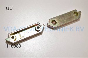 Gu psk kiepsluitplaat (Kippschliessblech)