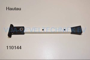 Hautau raamuitzetter zwart/wit 250mm
