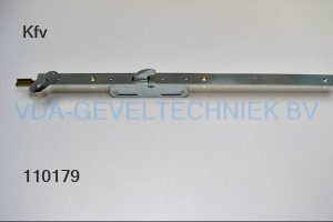 KFV ASS2580 opzetstuk/verlengstuk met vergrendeling t.b.v. krukbediend slot