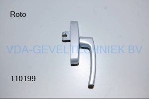 Roto alu raamkruk draaikiep Zilver/EV1 377474