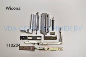 Wicona alu Grondkarton onder bovenscharnier